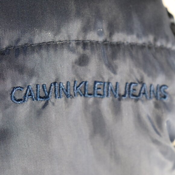 Calvin Klein Navy Blue Hooded Vest 3T - Picture 7 of 14